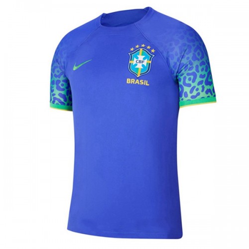 Seconda Maglia Brasile Mondiali 2022